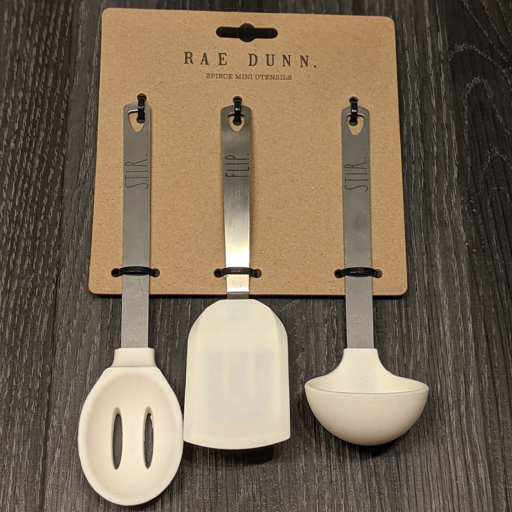 🍲2/$50🍲 Rae Dunn 3 Piece Mini Utensil Set